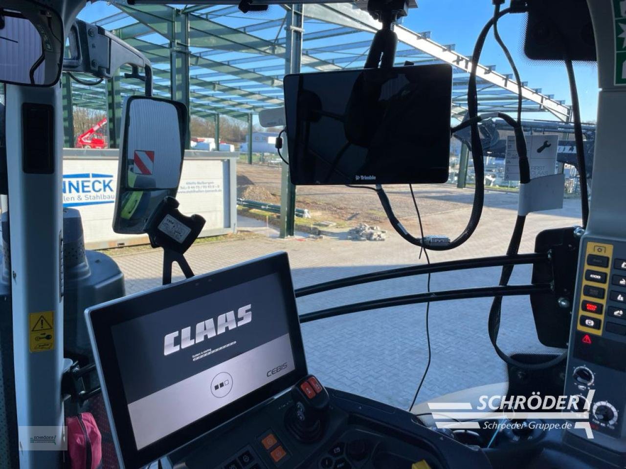 Traktor van het type CLAAS AXION 960 C-MATIC | RTK, Gebrauchtmaschine in Wildeshausen (Foto 18)